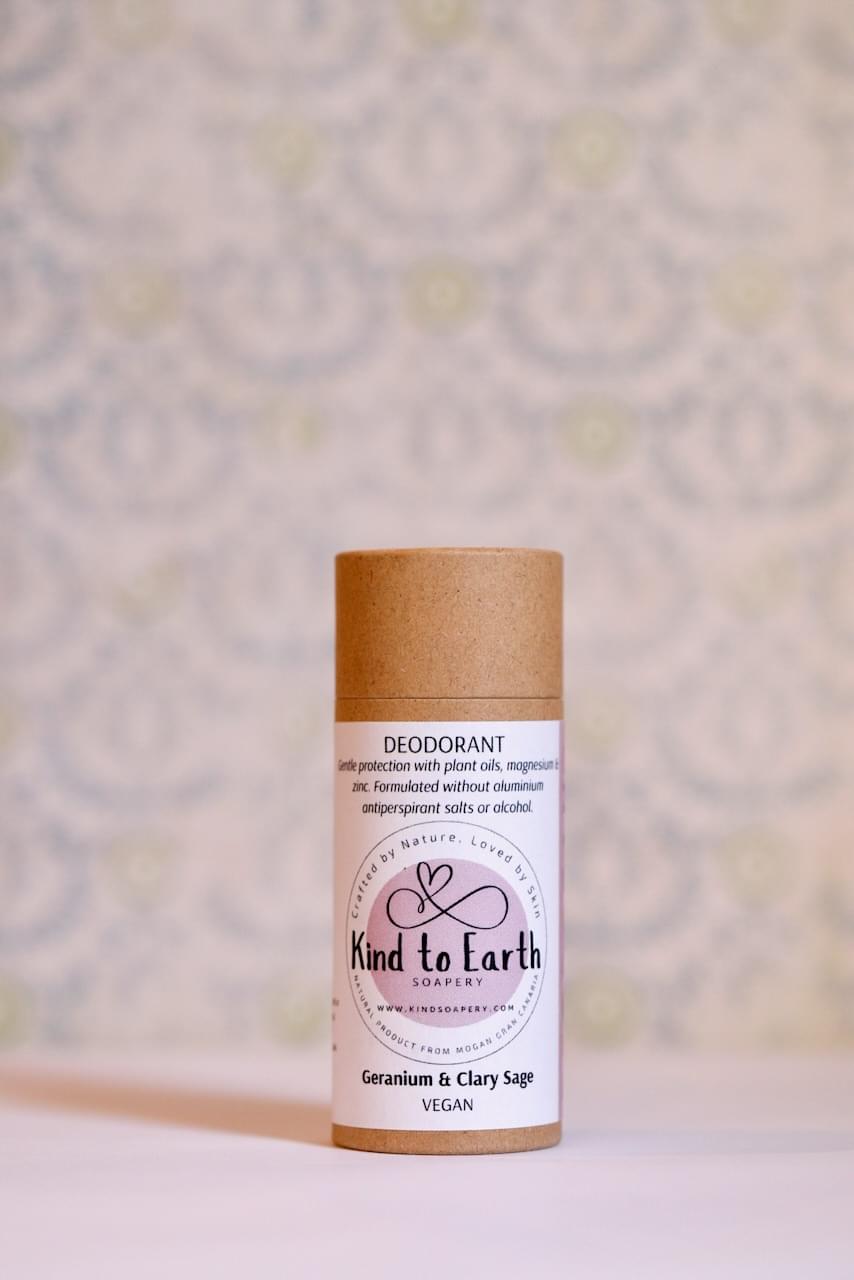Deodorant, Rose Geranium & Clary Sage